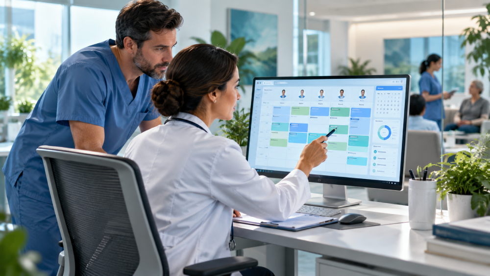 Provider scheduling optimization for scalable medical practice operations