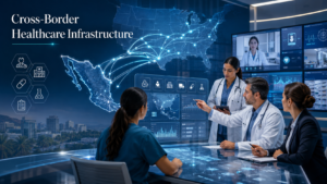 Cross-border healthcare infrastructure for U.S. and Mexico provider networks