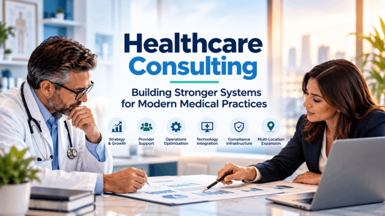 Healthcare consulting for modern medical practices