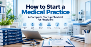 How to start a medical practice checklist for physicians planning a new clinic