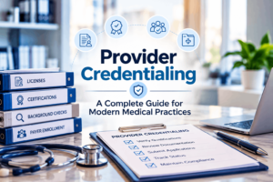 Provider credentialing process for modern medical practices in the United State